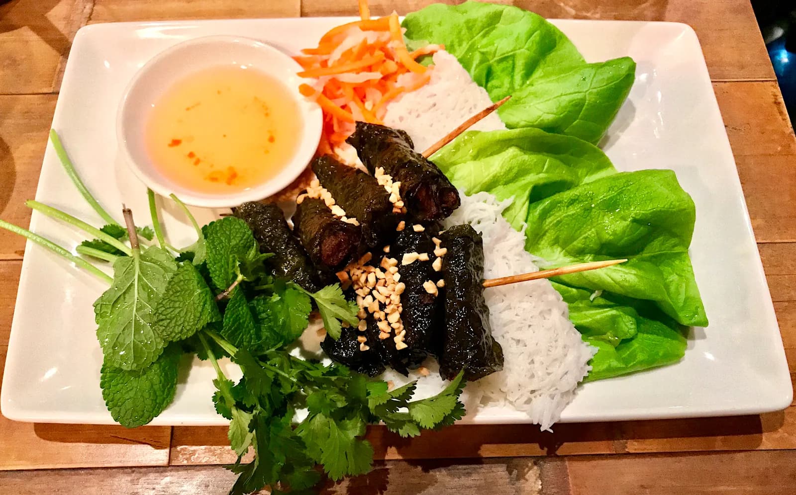Bò Tơ Long An Nướng Lá Lốt